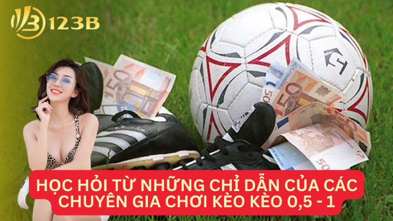 Học hỏi từ những chỉ dẫn của các chuyên gia chơi kèo kèo 0,5 - 1