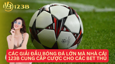 Các Giải Đấu Bóng Đá Lớn Mà Nhà Cái 123B Cung Cấp Cược Cho Các Bet Thủ