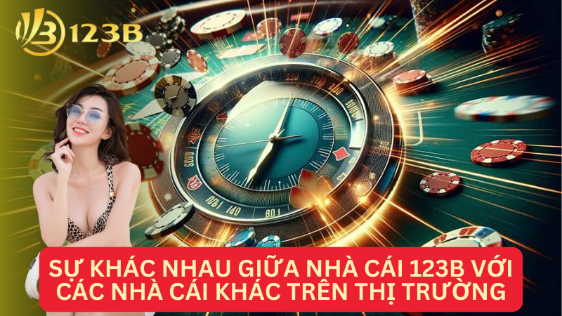 Sự khác nhau giữa nhà cái 123B với các nhà cái khác trên thị trường