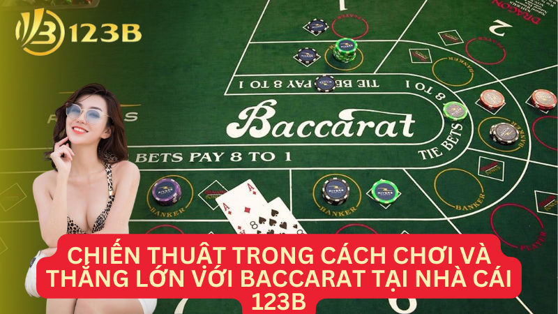 Chiến thuật trong cách chơi và thắng lớn với Baccarat tại nhà cái 123B