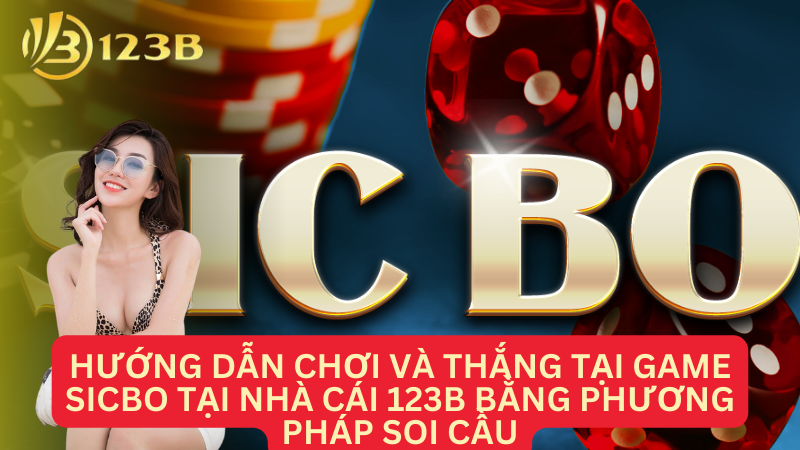 Hướng dẫn chơi và thắng tại game Sicbo tại Nhà cái 123B bằng phương pháp soi cầu